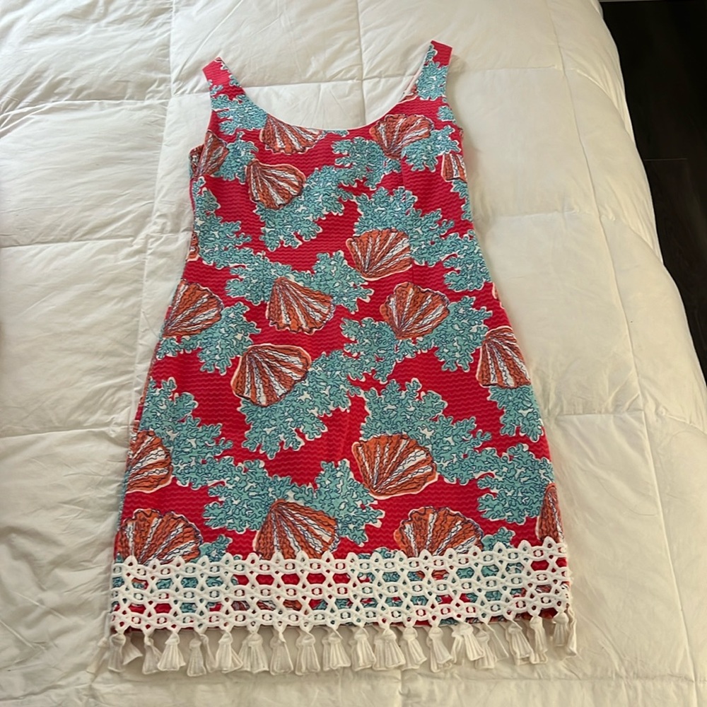Lilly Pulitzer Shell & Coral Dress